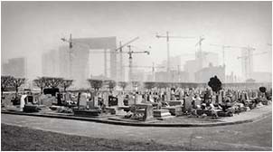 la defense la grande arche cimetiere