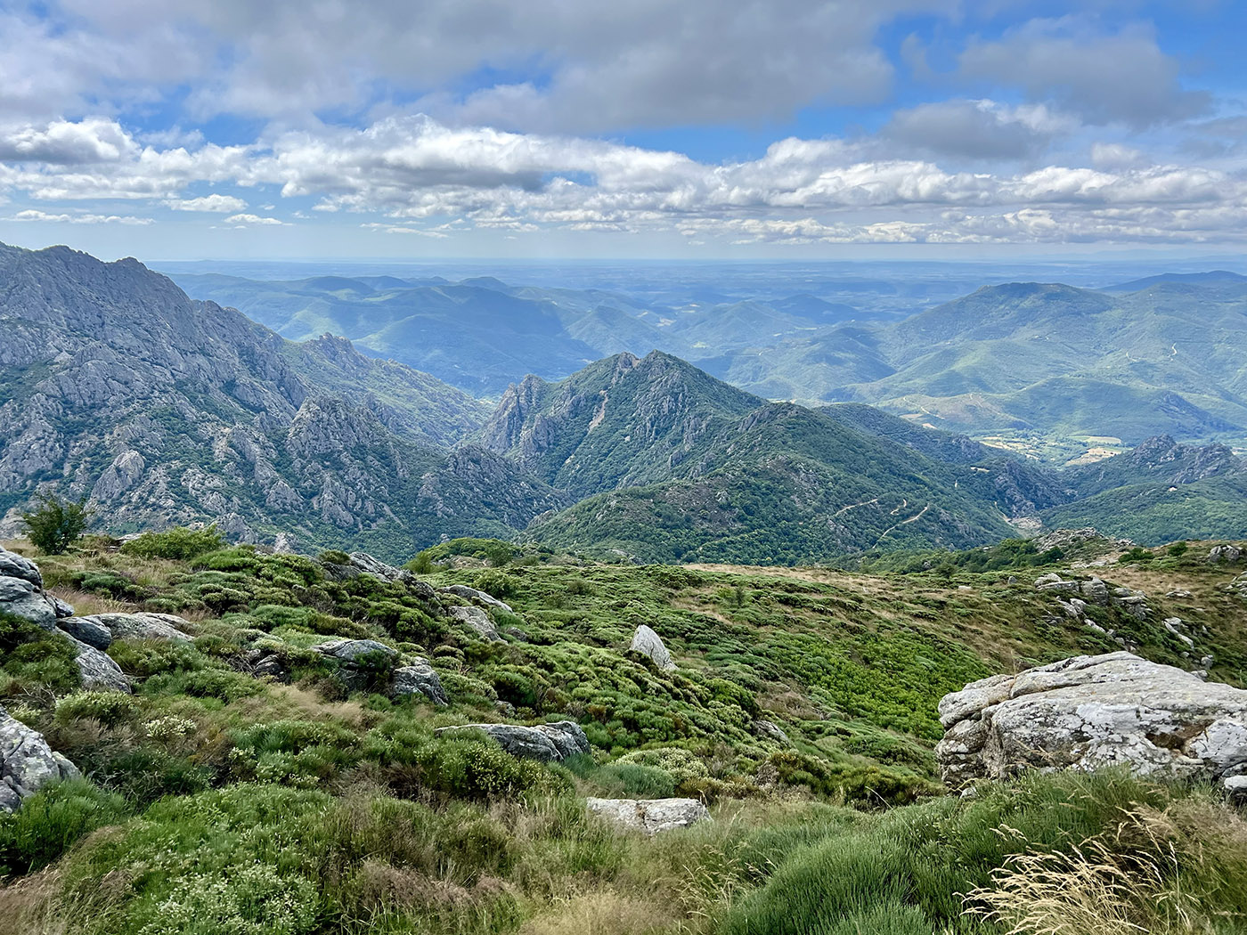 caroux, view