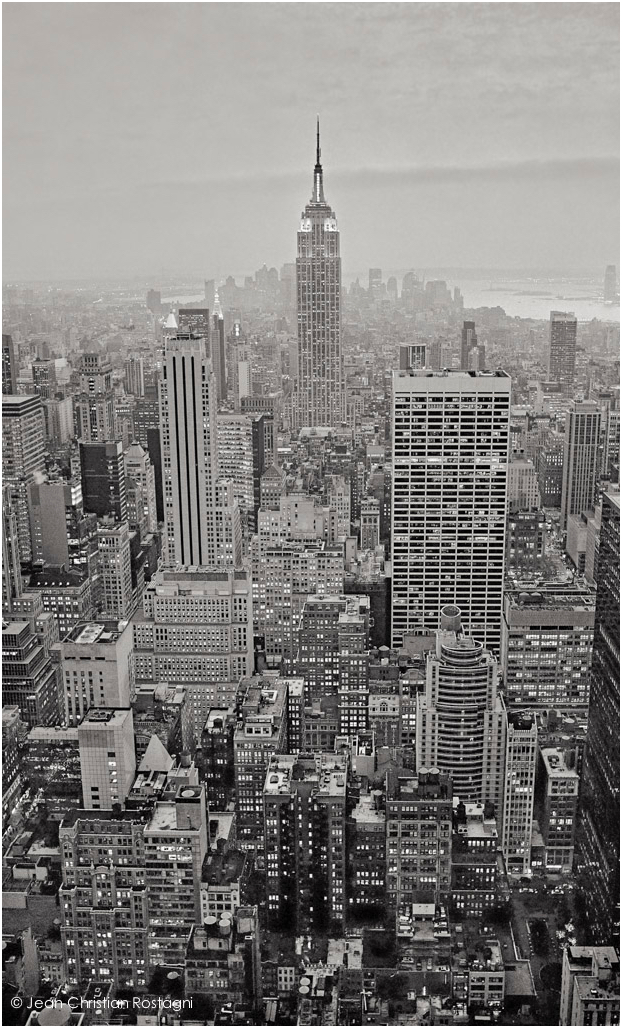 new york, empire State, rockefeller view